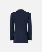 Fitted full Milano knit jacket - | Pinko