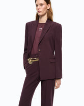 Jacket with polka-dot insert - | Pinko
