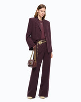 Jacket with polka-dot insert - | Pinko