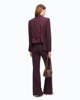 Jacket with polka-dot insert - | Pinko