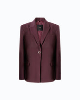 Jacket with polka-dot insert - | Pinko