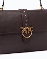Extra Love Bag One Slouchy large shoulder bag in new biker leather - | Pinko