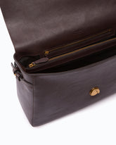 Extra Love Bag One Slouchy large shoulder bag in new biker leather - | Pinko