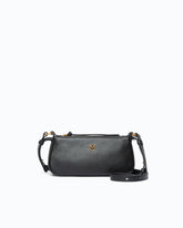 Leather Mini Half Moon crossbody bag - | Pinko