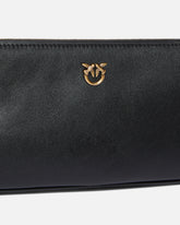 Leather Mini Half Moon crossbody bag - | Pinko