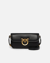 Small Love Bag Box crossbody bag in nappa leather - Black | Pinko