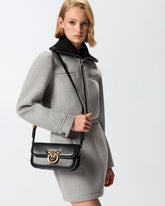 Small Love Bag Box crossbody bag in nappa leather - Black | Pinko