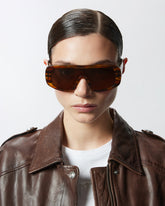 Sonnenbrille mit Oversize-Vorderblatt - | Pinko