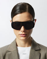 Oversized mask sunglasses - | Pinko
