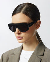 Sonnenbrille mit Oversize-Vorderblatt - | Pinko