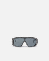 Sonnenbrille mit Strass am Vorderblatt - | Pinko