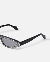 Stoned elongated sunglasses - | Pinko
