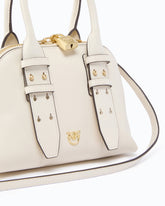 Leather Mini Escape Bag bowling bag - | Pinko