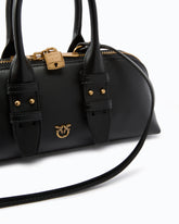 Kleine Handtasche Escape Bag aus Leder - Schwarz | Pinko