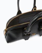 Kleine Handtasche Escape Bag aus Leder - Schwarz | Pinko