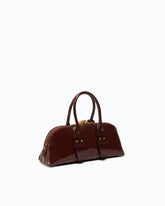 Escape Bag Horizontal small handbag in new shiny leather - | Pinko