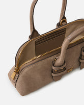 Kleine Escape Bag aus Leder - Beige | Pinko