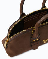 Kleine Escape Bag aus Leder - Braun | Pinko