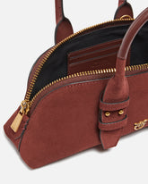 Small Escape Bag in leather - Burgundy | Pinko