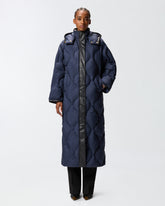 Long quilted coat - | Pinko