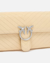 Kleine Umhängetasche Love Bag aus Leder - | Pinko