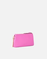 Leather Mini Double Bag with shoulder strap - | Pinko