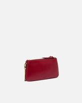 Leather Mini Double Bag with shoulder strap - | Pinko