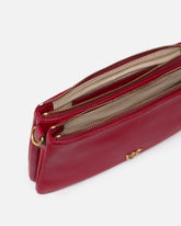 Leather Mini Double Bag with shoulder strap - | Pinko