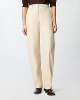 Soft touch leather-effect balloon trousers - | Pinko