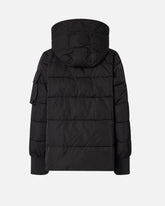 Technical canvas jacket with hood - | Pinko
