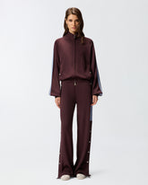 Zipped sweatshirt with Love Birds logo - | Pinko