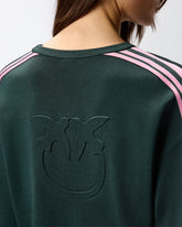 Sporty sweatshirt with Love Birds logo - | Pinko