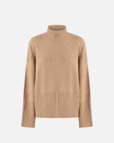 Weiter Pullover mit hohem Kragen - | Pinko