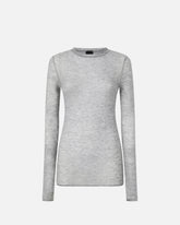 Crew-neck sweater with sequins - | Pinko
