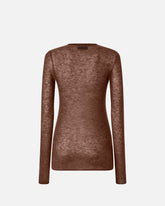 Crew-neck sweater with sequins - | Pinko