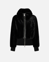 Faux fur bomber jacket - | Pinko