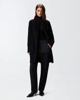 Long double cloth coat - | Pinko