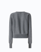 Sweater with Love Birds logo - Grey | Pinko