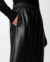 Faux leather balloon trousers - | Pinko