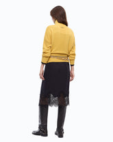 Rollkragenpullover aus Wolle und Kaschmir - | Pinko