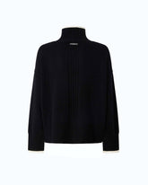 Wool and cashmere turtleneck sweater - | Pinko