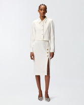 Bleistiftrock in Roma Ripp - | Pinko