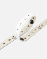 3-cm belt with studs - | Pinko