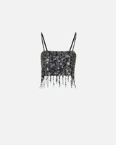 Top with sequins and crystals - | Pinko