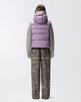 Padded puffer gilet with hood - | Pinko