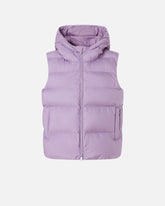Padded puffer gilet with hood - | Pinko