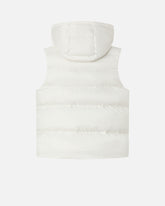 Padded puffer gilet with hood - | Pinko