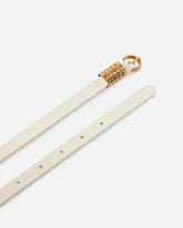 1.2-cm belt with PINKO lettering logo - | Pinko