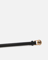 Schmaler Gürtel 1 cm aus Leder - | Pinko