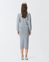 Knit pencil skirt - | Pinko